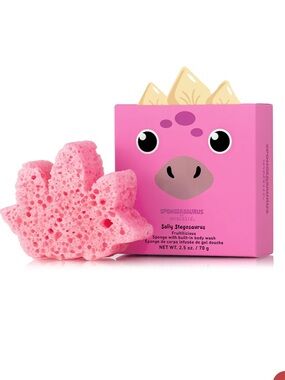 Spongelle Spongeasaurus Sally Stegosaurus Kids Bath Sponge